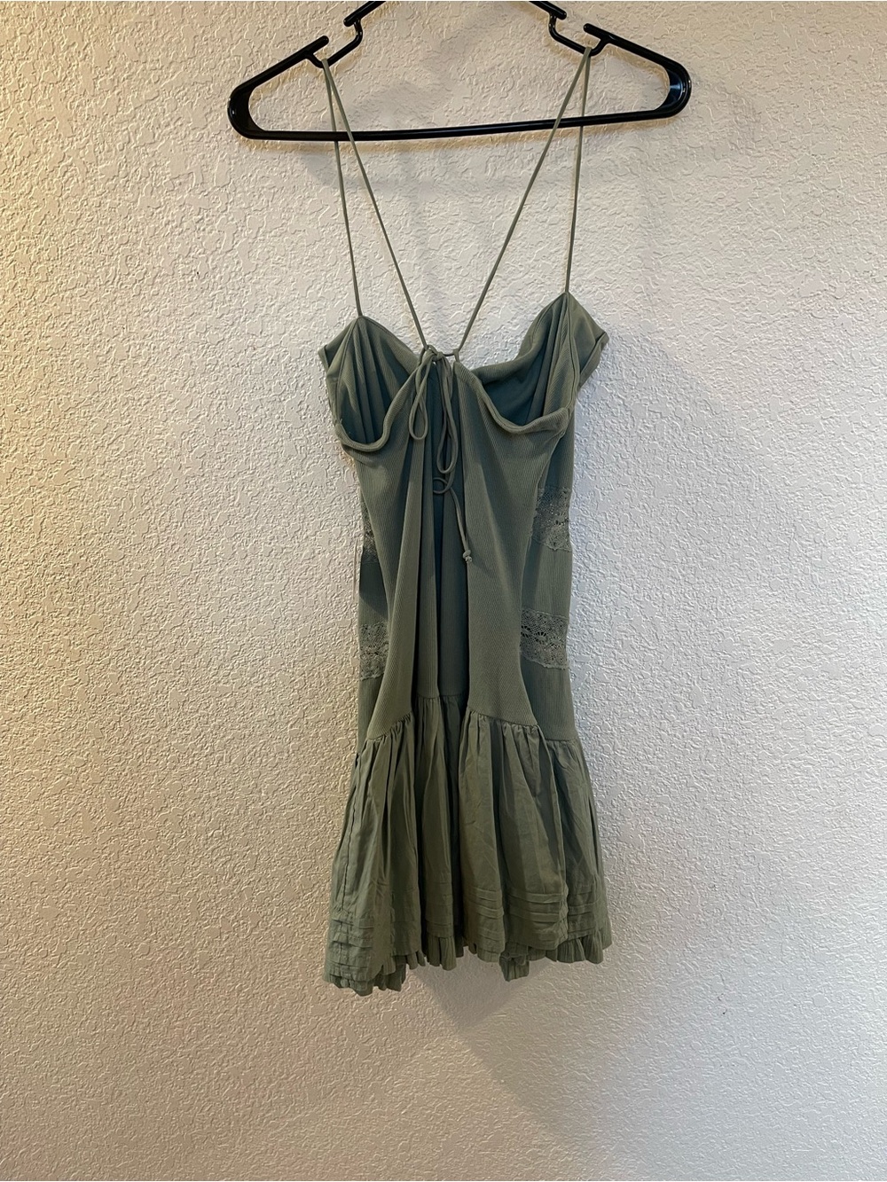 Free People Bliss Beauty Mini Dress Lily Pad - Picture 5 of 7